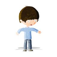 cartoon confused boy N8