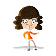 cartoon woman pointing N65
