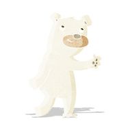 cute cartoon polar bear N11