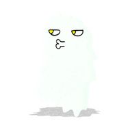 cartoon gross ghost N17