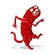 Cartoon monster N82