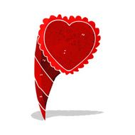 cartoon love heart symbol N3
