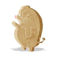 cartoon fat pig N2