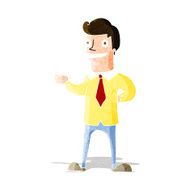 cartoon salesman N15