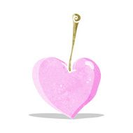 cartoon heart cherry N2