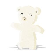 cute cartoon polar bear N14