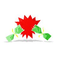cartoon christmas cracker N18