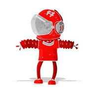 Cartoon Astronaut N58