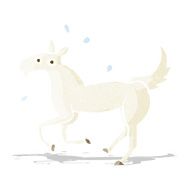 cartoon horse sweating N2