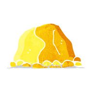 Cartoon Gold Nugget N5
