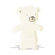 cute cartoon polar bear N17