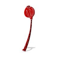 cartoon dried poppy N7