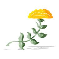 cartoon flower N202