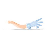 cartoon spooky victorian arm reaching N3