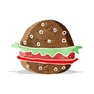 Cartoon Hamburger N8