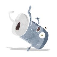 cartoon old drinks can N3