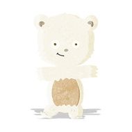 cute cartoon polar bear N18