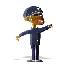 cartoon security guy N3