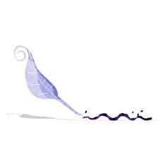 cartoon feather quill N2