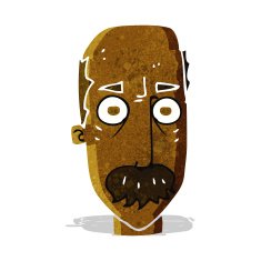 Cartoon Man With Mustache N32