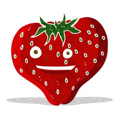 Cartoon Strawberry N21