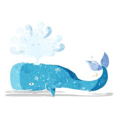 Cartoon Whale N55