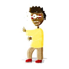 cartoon terrified boy N2
