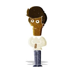 cartoon man staring N2