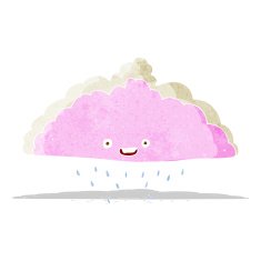 Cartoon Rain Cloud N23