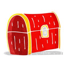 Cartoon Treasure Chest N12