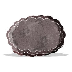 Cartoon Rain Cloud N25