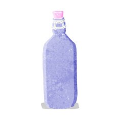cartoon traditional bottle N4