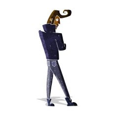 cartoon cool guy N6