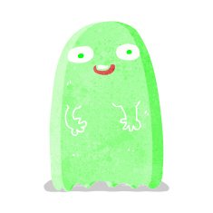 funny cartoon ghost N13