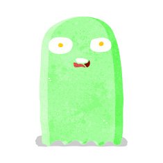 funny cartoon ghost N14
