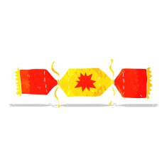cartoon christmas cracker N13