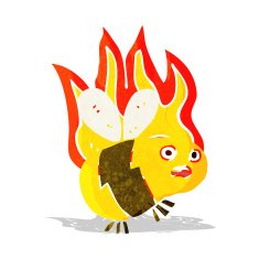 Cartoon Bee N106