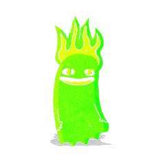 funny cartoon ghost N18