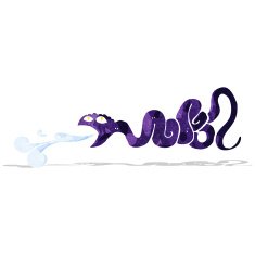 Cartoon Snake N123