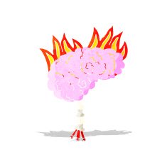 Cartoon Brain N32