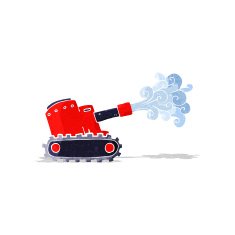Cartoon Army Tank N7