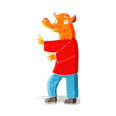 Cartoon Fox N95