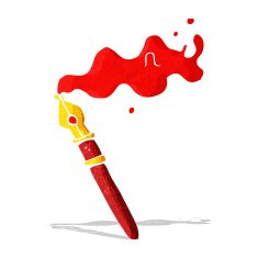 cartoon fountain pen N13
