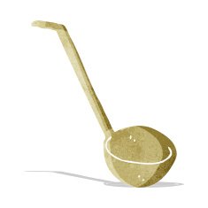 cartoon ladle N4
