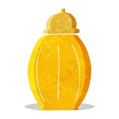 cartoon old jar N2