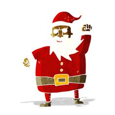 Cartoon Santa Claus N185