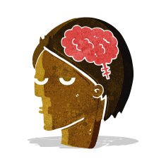 cartoon head with brain symbol N7