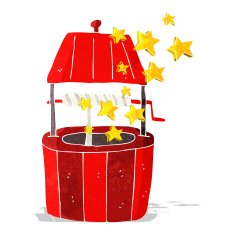 Cartoon Wishing Well N4