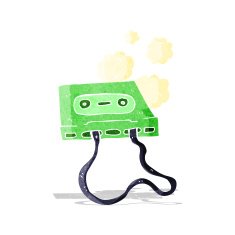 cartoon cassette tape N8