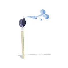 cartoon artist's brush N5
